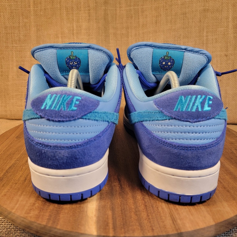 Nike SB Dunk Low Pro Sneakers Racer Laser Blue Skate Shoes Men's 10.5 with Box - Picture 5 of 13